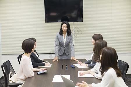 职场商务会议图片