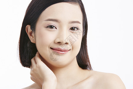 女性护肤面部展示脸高清图片素材