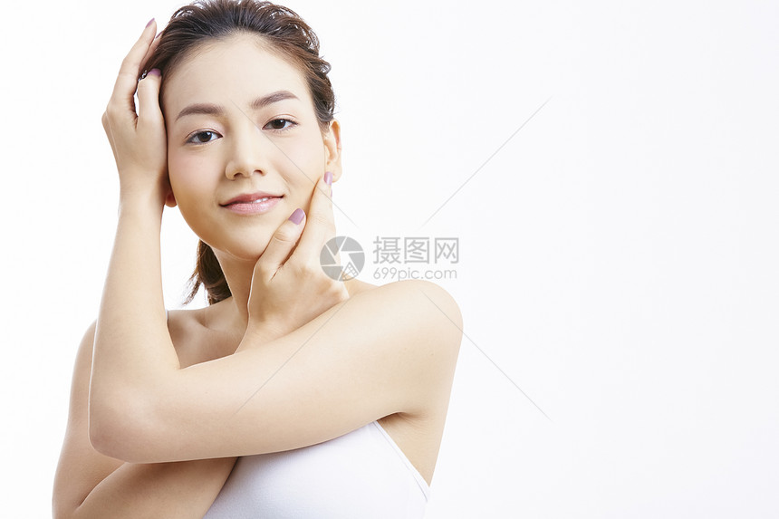 好皮肤医学美容感亚洲女美容系列图片