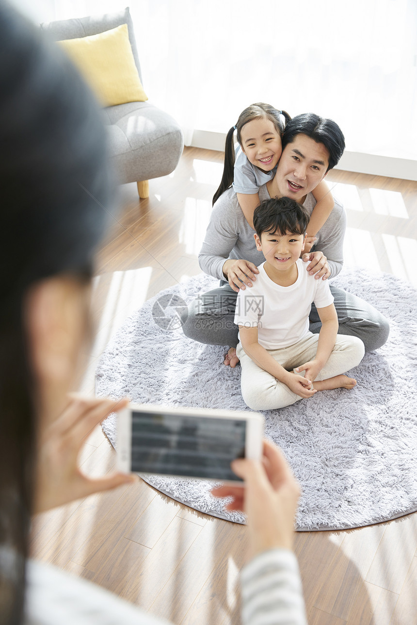 无线通信表示使人快乐的家生活家庭韩语图片