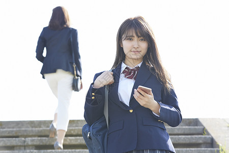 青少年优良可爱女和学校的女生图片