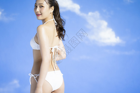 夏日比基尼美女图片