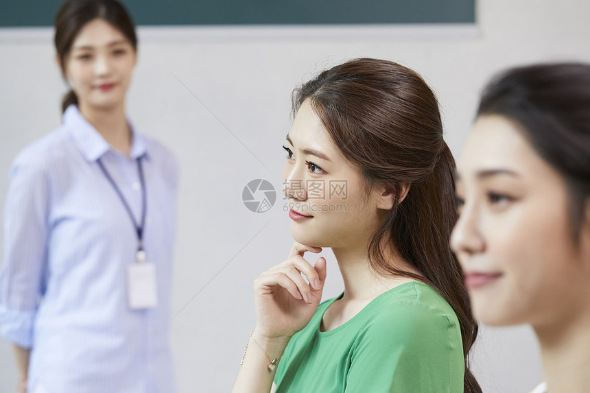 女人少女商业女生意图片