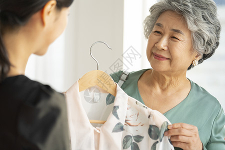 居家老年幸福生活家庭高清图片素材