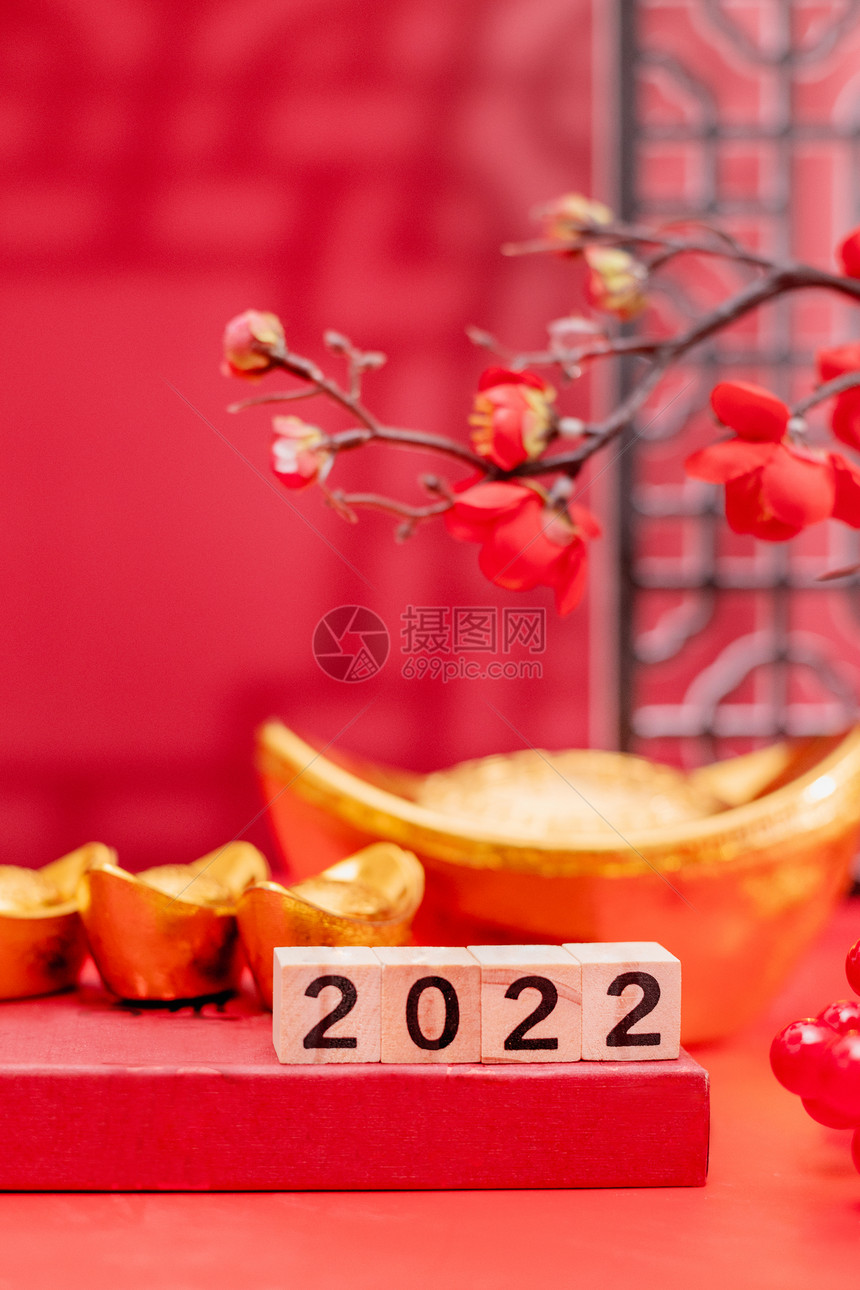 2022年新春背景素材图片