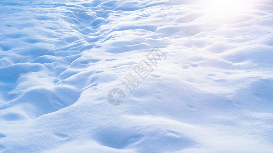 冬日大雪雪地图片