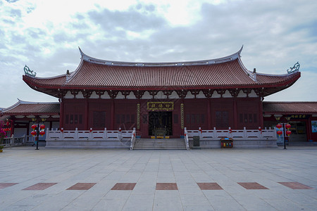 福建莆田妈祖庙风景高清图片素材