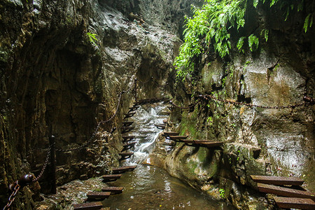 山西省绵山风景区背景图片