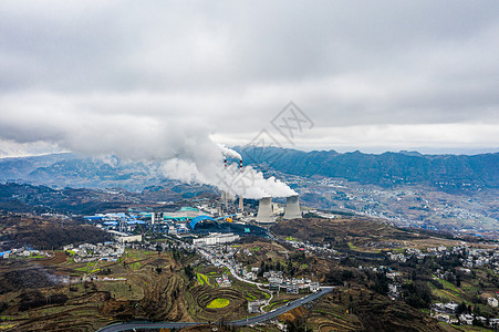 工业发电发展排放图片