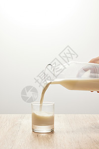 营养早餐牛奶图片