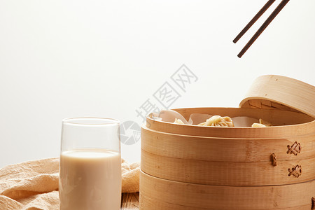 传统灌汤包美食营养高清图片素材