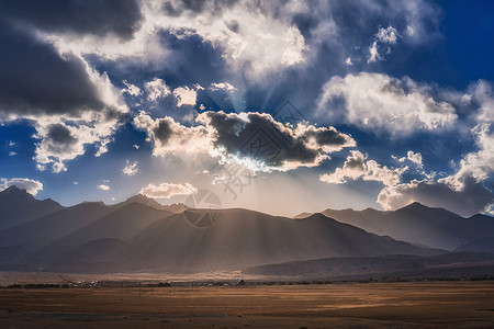 新疆帕米尔高原风光背景图片