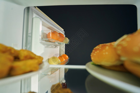 冰箱美食图片