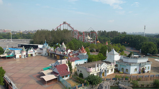 郑州方特5A景区安徽芜湖方特欢乐世界主题乐园背景