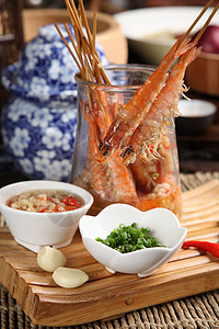 四川美食串串虾图片