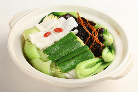 中式蔬菜煲图片