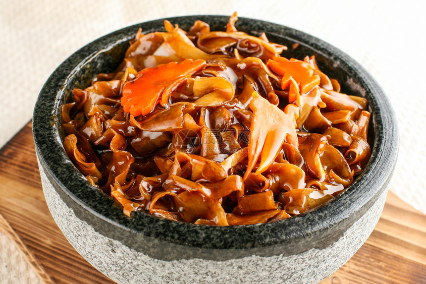 石锅杏鲍菇图片