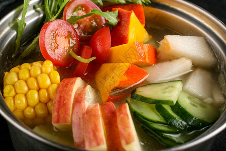水果蔬菜火锅图片