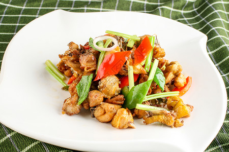 沙姜鸡健康食物沙菜高清图片