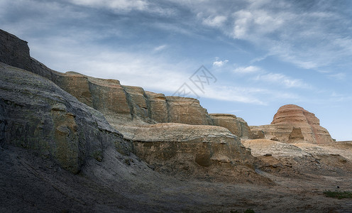 5A新疆克拉玛依世界魔鬼城背景图片