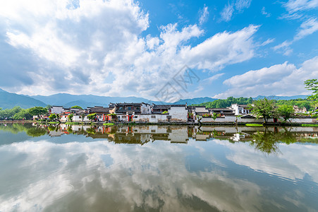 古徽州文化旅游区宏村背景图片