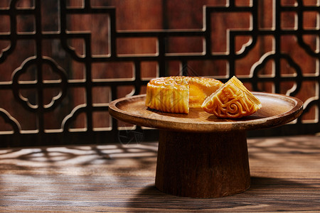 中国风传统中秋月饼图片