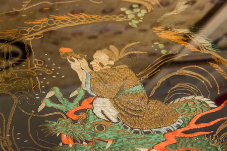 日本大阪酒馆日本传统日本丝绸和服的装饰背景模式古设计图片