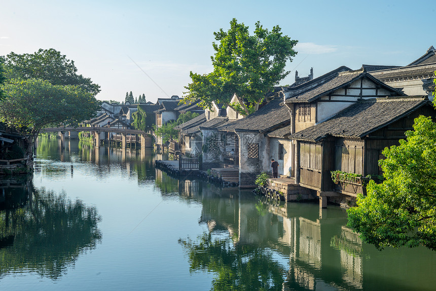 华津的风景一个历史悠图片