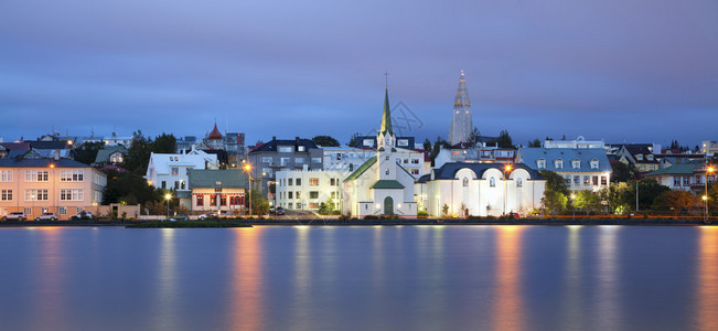 冰岛首都雷克雅未克Reykjav图片