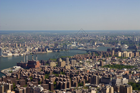 曼哈顿的景象从帝国背景图片
