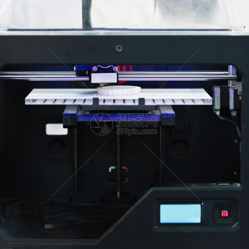 3D打印机工作电子图片
