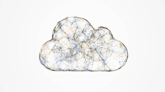 云计算云技术的IT概念全球图片