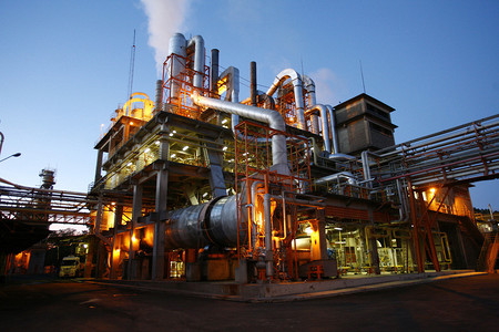 巴西工业夜景图片