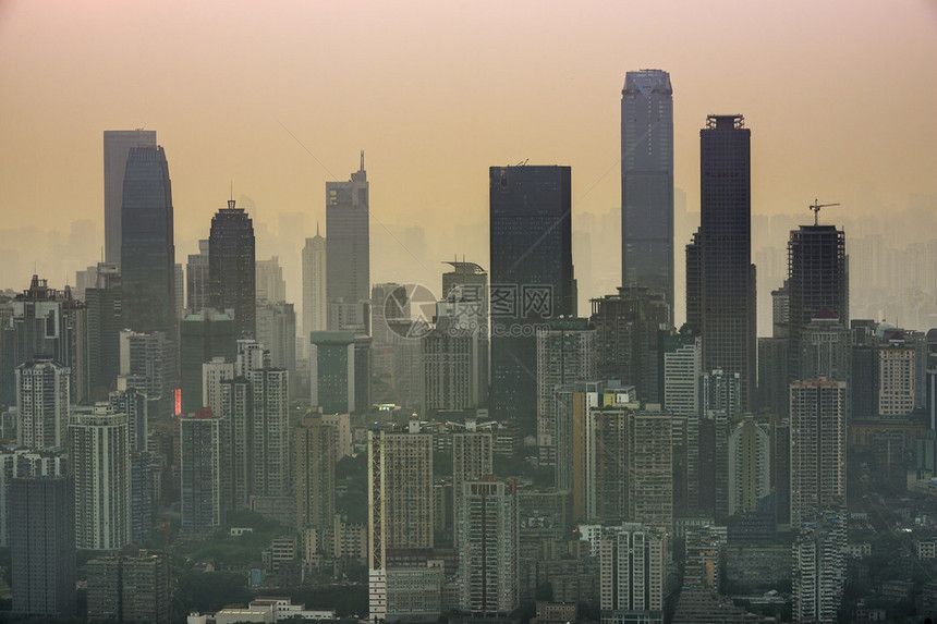 重庆城市的天线图片