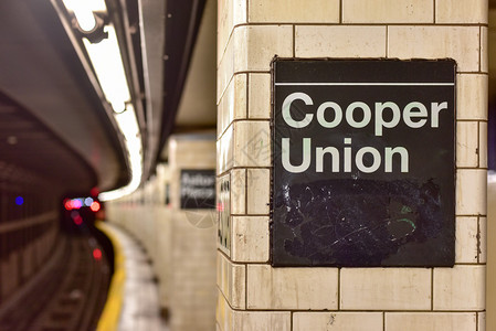 Astor街Cooper联盟地铁站6线图片