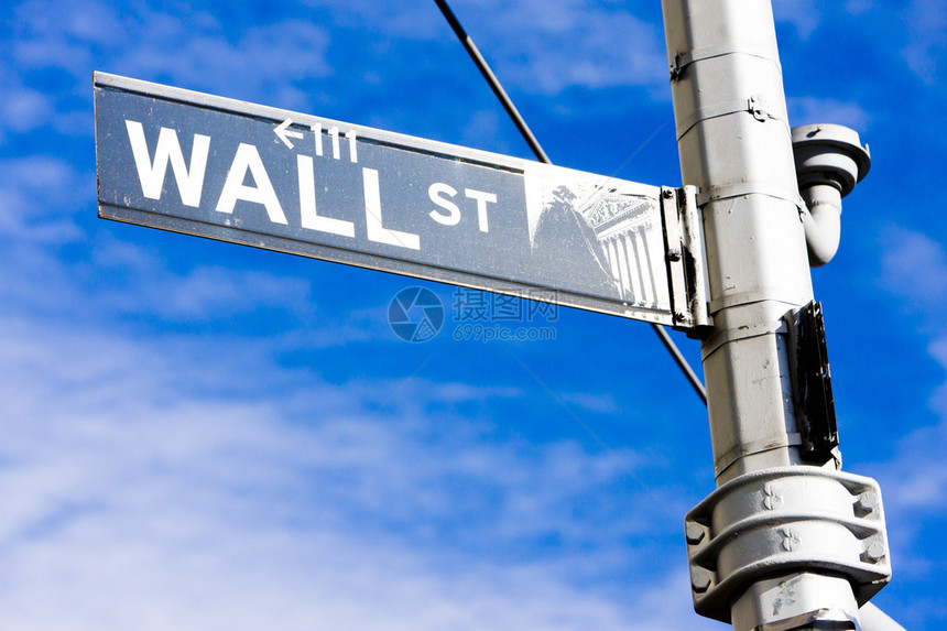 华尔街标志美国纽约市图片