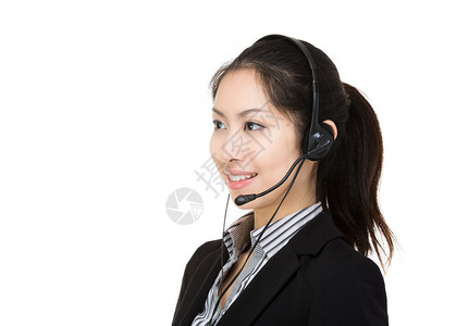 亚洲女客户服务图片