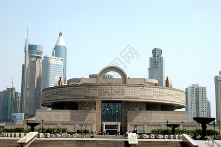 上海最大的博物馆全景图片