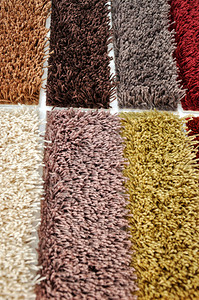 毛茸的地毯颜色样本背景图片