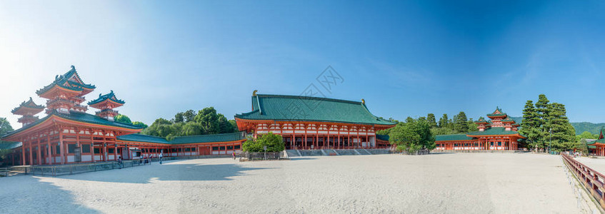 神宫全景京都日本图片