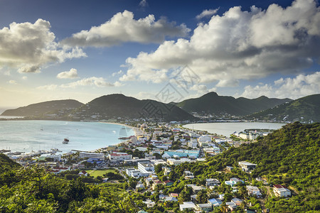菲利普斯堡加勒比海的圣马丁岛图片