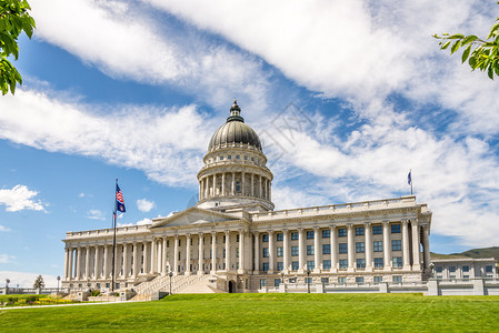 国会大厦在盐湖城犹他州图片