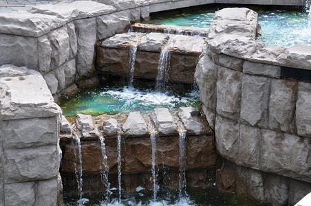 库存照片亚历山大花园的喷泉背景图片