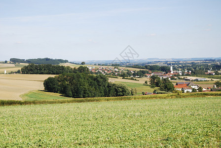 下巴伐利亚的村庄德国图片