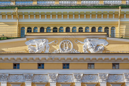 亚历山大林斯基剧院或俄罗斯普希金学院戏剧院是俄罗斯圣彼得堡的剧图片