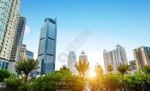 南宁市大都会金融区最高楼层的建筑图片