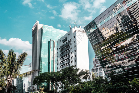 巴西圣保罗巴西建筑物和街道照片B图片