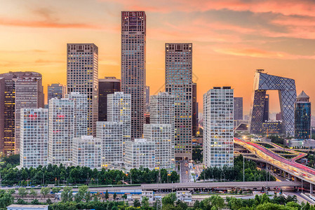 北京城市风景和金图片