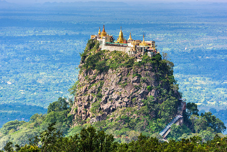 缅甸曼德勒省波帕山图片