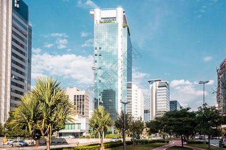 巴西圣保罗巴西建筑物和街道照片B图片